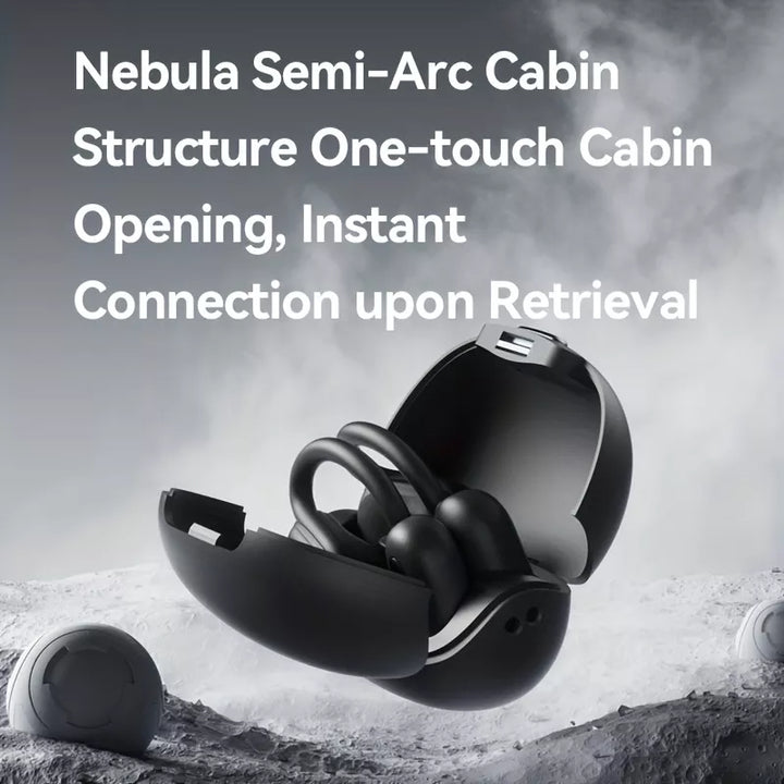 nebula semi-arc cabin design of sanag z65s pro air conduction headphones