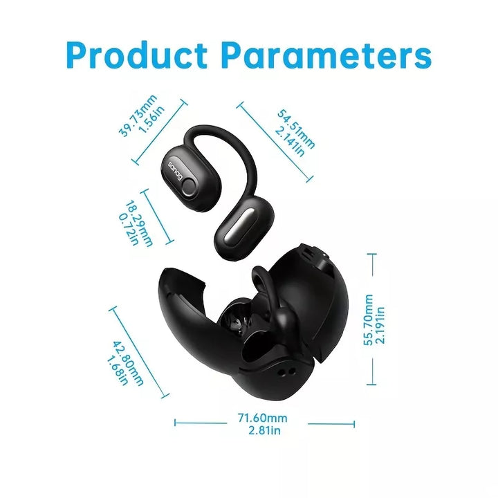 parameters of sanag z65s pro air conduction headphones